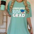Kindergarten Graduation Shirt Boys Girls Graduate Women's Comfort Colors T-Shirt Chalky Mint
