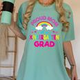Kindergarten Graduation Shirt Mom For Girl Graduate Tee Women's Comfort Colors T-Shirt Chalky Mint