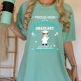 Kindergarten Graduation Shirts 2018-Proud Mom Tee Women's Comfort Colors T-Shirt Chalky Mint