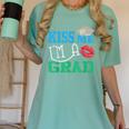 Kiss Me I'm A Grad 2018 Senior Graduation Women's Comfort Colors T-Shirt Chalky Mint
