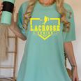 Lacrosse Senior Night Lacrosse Senior 2026 Graduation 20 Women's Comfort Colors T-Shirt Chalky Mint