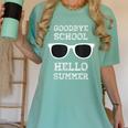 Last Day Of School Shirt Teacher Shirt Graduation Shirt Men Women Kids Women's Comfort Colors T-Shirt Chalky Mint