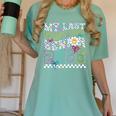My Last First Day Senior 2026 Graduation Class Of 2026 Women's Comfort Colors T-Shirt Chalky Mint
