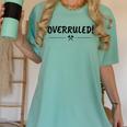 Law School Graduation Overruled T-Shirt Women's Comfort Colors T-Shirt Chalky Mint