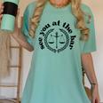 Law School Student Shirt Law School Graduation 2022 Women's Comfort Colors T-Shirt Chalky Mint