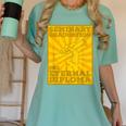 LDS Mormon Seminary Graduation Eternal Diploma Shirt Women's Comfort Colors T-Shirt Chalky Mint