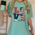 Love Coast Guard Mom Proud Coast Guard Graduation Mom Women's Comfort Colors T-Shirt Chalky Mint