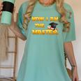 Now I Am The Master Shirt Graduation MBA Masters Tee Women's Comfort Colors T-Shirt Chalky Mint