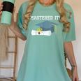 Masters Degree Graduation 2021 Social Work MPH MSW Grad Women's Comfort Colors T-Shirt Chalky Mint
