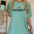 Masters Degree Graduation For Graduates Him Her Grads Women's Comfort Colors T-Shirt Chalky Mint