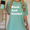 Masters Degree Graduation And Hooded T-Shirt Women's Comfort Colors T-Shirt Chalky Mint