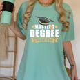 Masters Degree Survivor Graduation For MBA Graduate Women's Comfort Colors T-Shirt Chalky Mint
