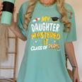 Masters Graduation My Daughter Mastered It Class Of 2025 Women's Comfort Colors T-Shirt Chalky Mint