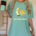 Medium Mature Banana Banana Real School Graduation Celebrations Women's Comfort Colors T-Shirt Chalky Mint
