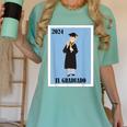 Mexican For Graduation El Graduado 2024 Women's Comfort Colors T-Shirt Chalky Mint