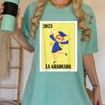 Mexican For Graduation La Graduada 2023 Women's Comfort Colors T-Shirt Chalky Mint