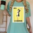 Mexican For Graduation La Graduada 2024 Women's Comfort Colors T-Shirt Chalky Mint
