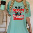 Mom Class Of 2019 Senior Graduation T-Shirt High School Women's Comfort Colors T-Shirt Chalky Mint