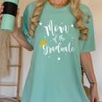 Mom Of The Graduate Mother Of Grad Mama Of Senior Graduation Women's Comfort Colors T-Shirt Chalky Mint