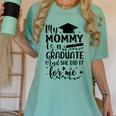 My Mommy Did It And She Did It Graduation Tee For Daughter Women's Comfort Colors T-Shirt Chalky Mint