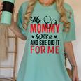 My Mommy Did It And She Did It For Me Nurse Graduation Mom Women's Comfort Colors T-Shirt Chalky Mint