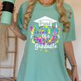 Mother Of a 2025 Graduate Tie Dye Class Senior Graduation 25 Women's Comfort Colors T-Shirt Chalky Mint