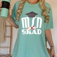 MSN Masters Graduation Men Women Son Daughter Women's Comfort Colors T-Shirt Chalky Mint