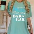 Music Major Student Pun Graduation Women's Comfort Colors T-Shirt Chalky Mint
