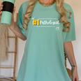 No 1 Pathologist Graduation Anniversairy Birthday Hospital Women's Comfort Colors T-Shirt Chalky Mint