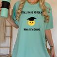 Still Have No Idea What I'm Doing Graduation Tee Shirt Women's Comfort Colors T-Shirt Chalky Mint