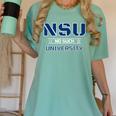 NSU No Such University High School Graduation Women's Comfort Colors T-Shirt Chalky Mint