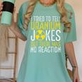Nuclear Engineer Student Graduation Nuclear Engineering Women's Comfort Colors T-Shirt Chalky Mint