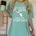 Nurse Florida RN CNA LPN Nursing Student Graduation Women's Comfort Colors T-Shirt Chalky Mint