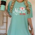 Nurse Nursing School Graduation Est 2018 Shirt Women's Comfort Colors T-Shirt Chalky Mint