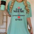 Nurse Practitioner Graduation FNP MSN Nurses Week Women's Comfort Colors T-Shirt Chalky Mint