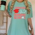 Nurse Survived Nursing School Graduation Women's Comfort Colors T-Shirt Chalky Mint