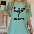 Nursing School Graduate Nurse Graduation Medical T-Shirt Women's Comfort Colors T-Shirt Chalky Mint