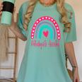 Pathologists' Assistant Graduation 2023 Boho Rainbow Women's Comfort Colors T-Shirt Chalky Mint