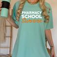 Pharmacy Student Graduation Survivor Shirt Women's Comfort Colors T-Shirt Chalky Mint