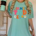 In My Phd Era Groovy Phd Graduation Future Doctor Women's Comfort Colors T-Shirt Chalky Mint