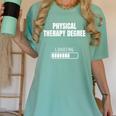 Physical Therapy Degree Loading Student Graduation Women's Comfort Colors T-Shirt Chalky Mint