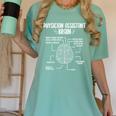 Physician Assistant Essentials PA Student Graduation Women's Comfort Colors T-Shirt Chalky Mint