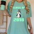 Pinguin Class 2018 Shirt Graduation Kids Graduate Women's Comfort Colors T-Shirt Chalky Mint