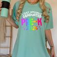 Pre-K Graduation Class Of 2026 Pre-K Graduated 2026 Women's Comfort Colors T-Shirt Chalky Mint