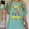 Pre-K Graduation Monster Truck Kindergarten Here We Come Women's Comfort Colors T-Shirt Chalky Mint