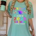Pre-k Graduation Pre Kindergarten Class Of 2023 Boys Girls Women's Comfort Colors T-Shirt Chalky Mint