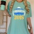 Pre School Graduation Shirts Graduate Grad 2018 Women's Comfort Colors T-Shirt Chalky Mint