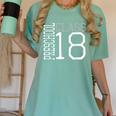 Preschool Class Of 2018 Cute Graduation Women's Comfort Colors T-Shirt Chalky Mint