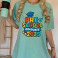 Preschool Graduation 2025 Pre-k Graduate Kids Boys Girls Women's Comfort Colors T-Shirt Chalky Mint