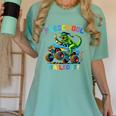 Preschool Graduation Monster Truck Dinosaur Boys Dino Tee Women's Comfort Colors T-Shirt Chalky Mint